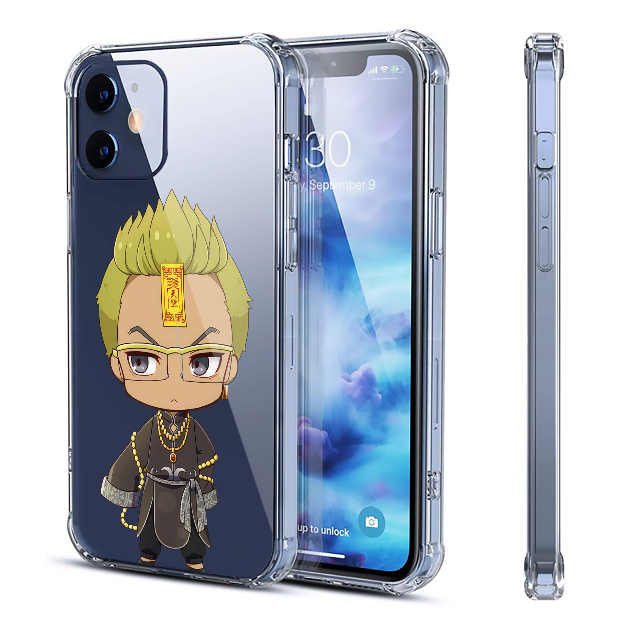 （画像用） 東京リベンジャーズ Tokyo Revengers 【iPhone 12シリーズ対応】透明スマホケース（クリアソフトケース）